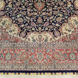 4'0" x 6'0"   Silk Chinese Hereke Rug Angle View