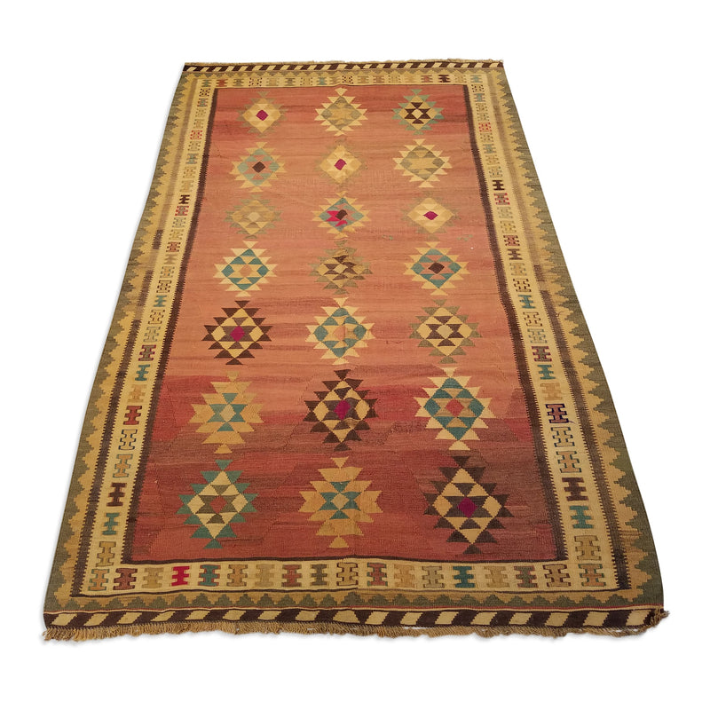 Handknotted Qum Rug 6'7x4'4 Dunkelgrau/Beige (Wool, Iran/Persia)