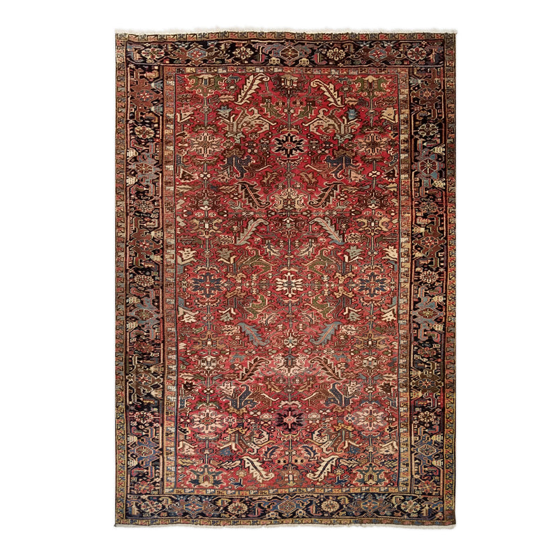 10' 6 x 13' 9 Antique Persian Khorasan Hand Knotted Rug – Rugshook